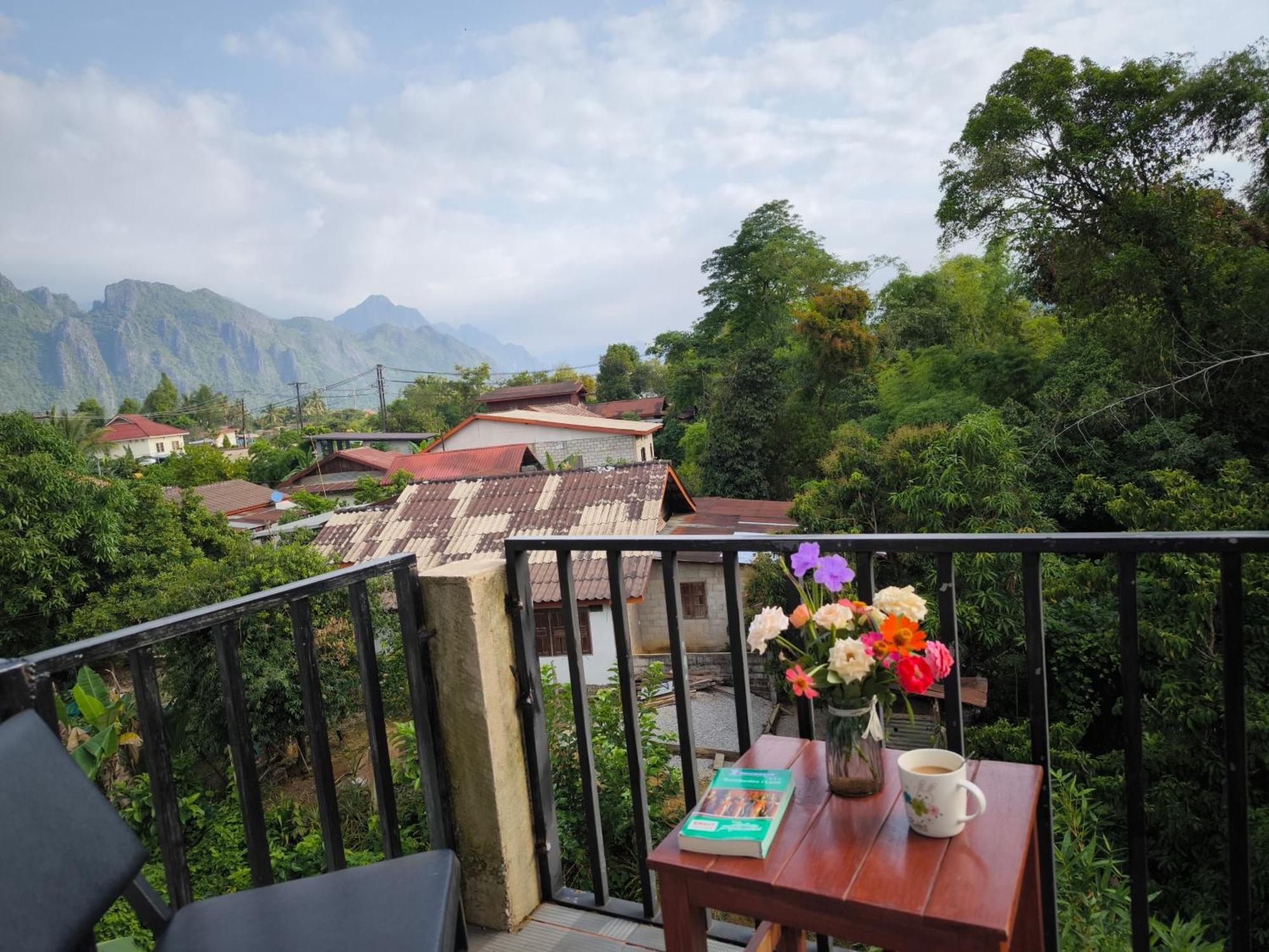 Vang Vieng Champa Hotel Экстерьер фото