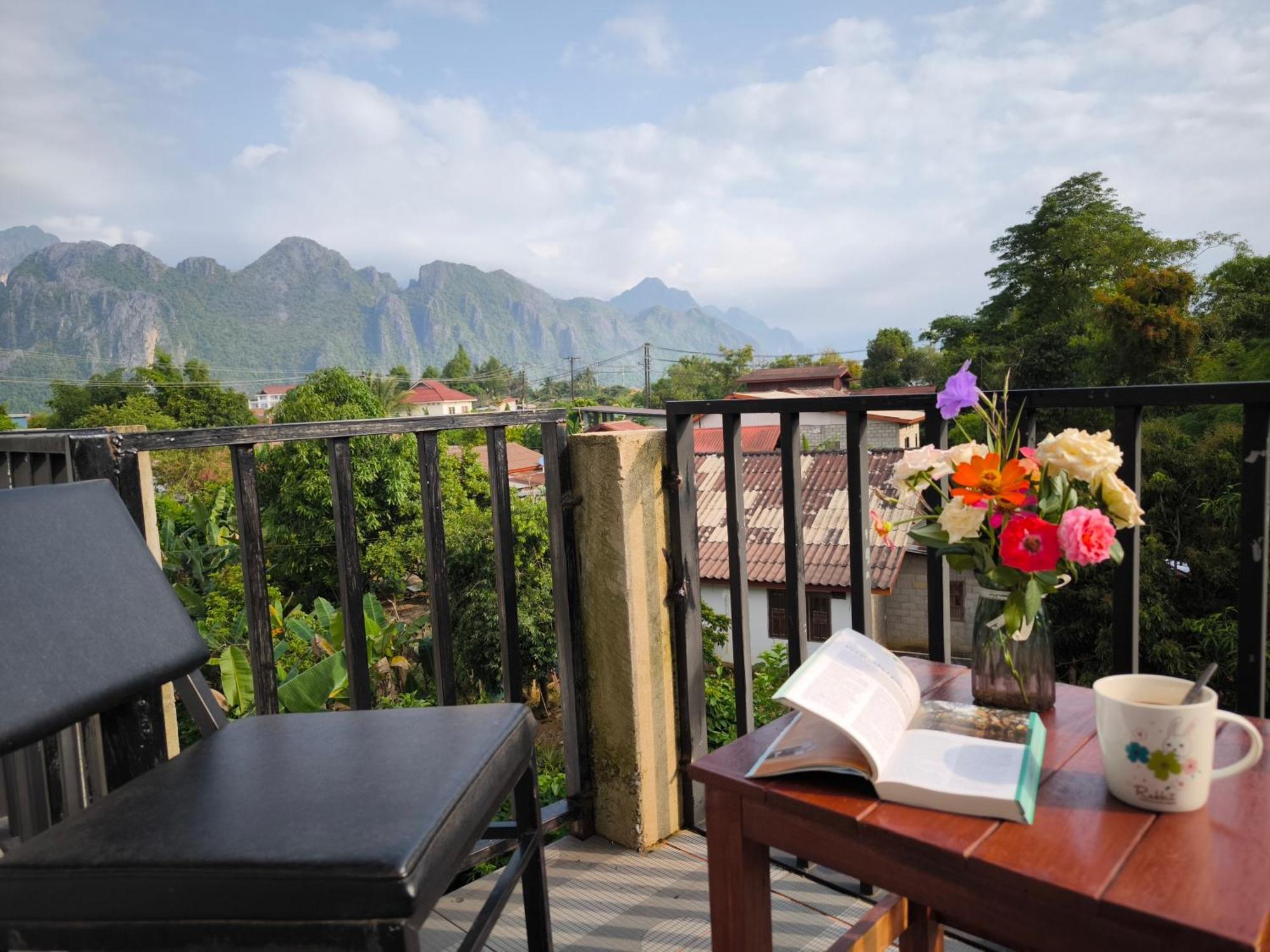 Vang Vieng Champa Hotel Экстерьер фото